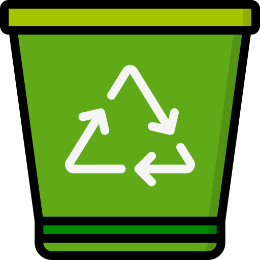 Recycling Bin Basic Miscellany Lineal Color Icon 7270