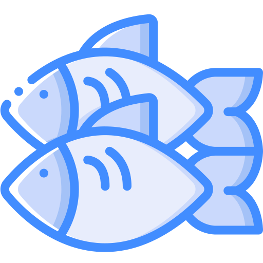 Fish Basic Miscellany Blue icon