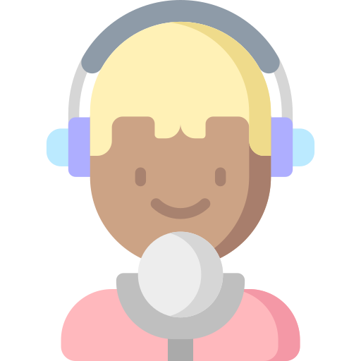 podcaster icono gratis