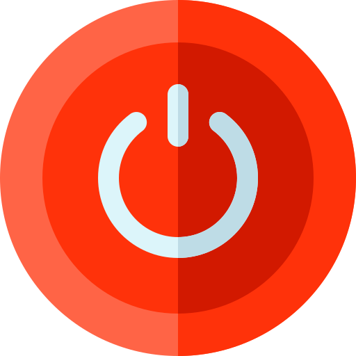 Power Basic Rounded Flat icon