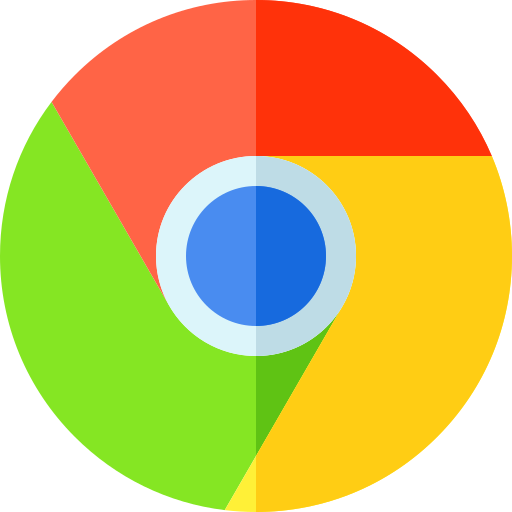 Chrome Basic Rounded Flat icon