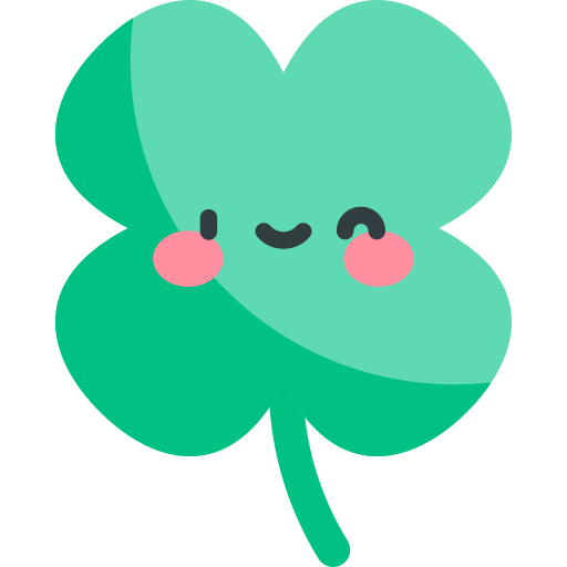 Clover Kawaii Flat icon