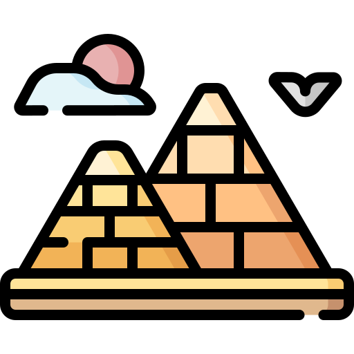 pyramide Icône gratuit pyramide Icône gratuit