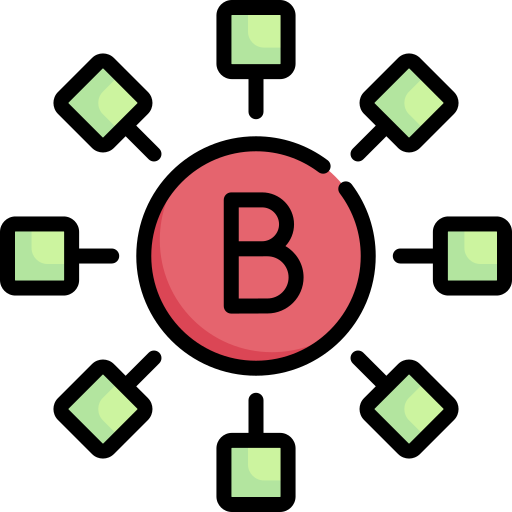 B Blood Type Special Lineal Color Icon