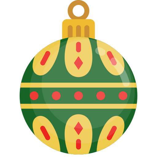 Christmas ball Kosonicon Flat icon
