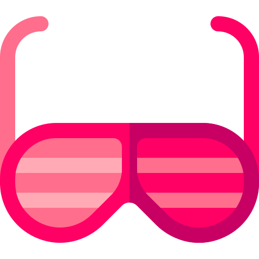 gafas divertidas icono gratis