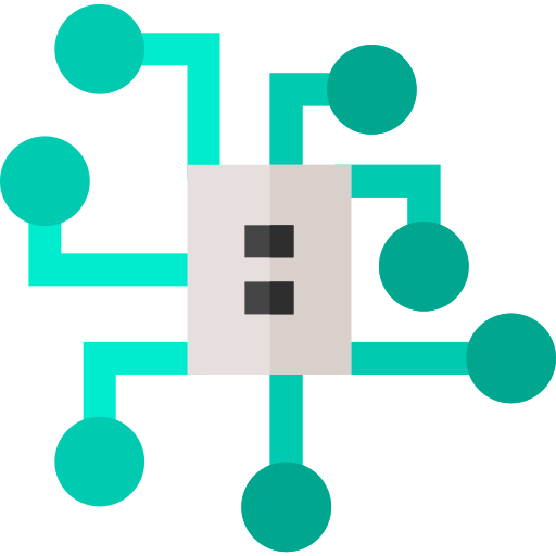 circuito eléctrico icono gratis