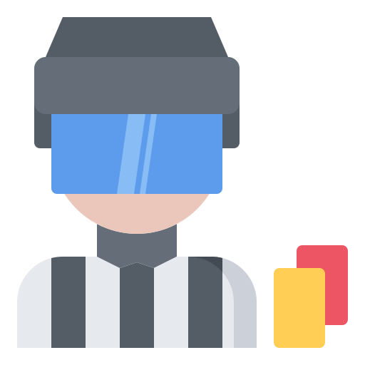 Referee free icon Referee free icon