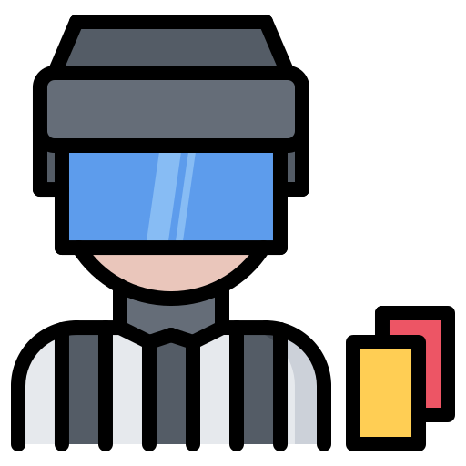 Referee free icon Referee free icon