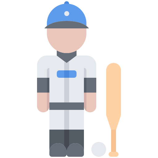 joueur de baseball Icône gratuit joueur de baseball Icône gratuit