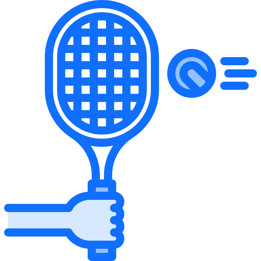 Racket Coloring Blue icon