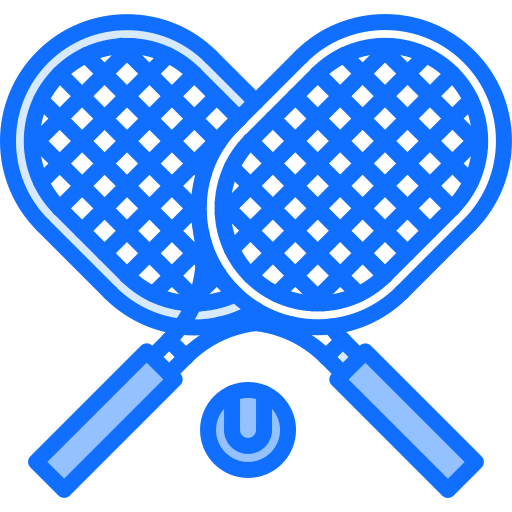 Racket Coloring Blue icon