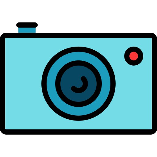 Photograph Special Lineal color icon