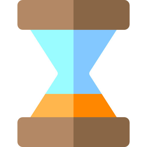 reloj de arena icono gratis