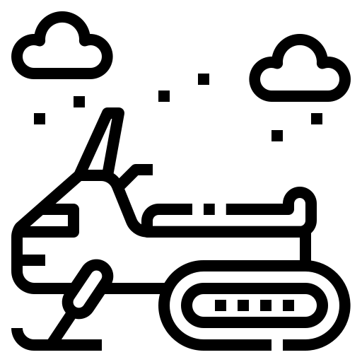 Snowmobile free icon Snowmobile free icon