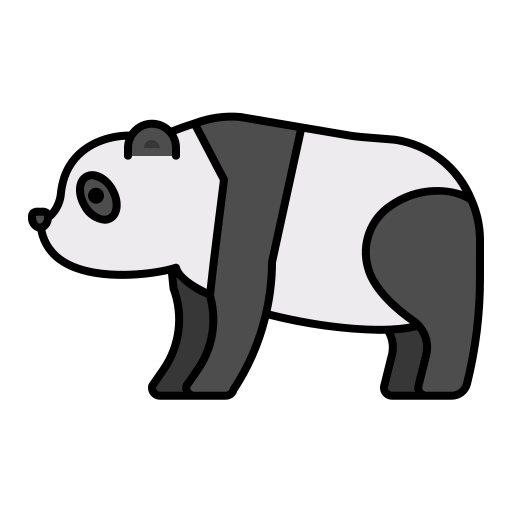 panda Icône gratuit panda Icône gratuit