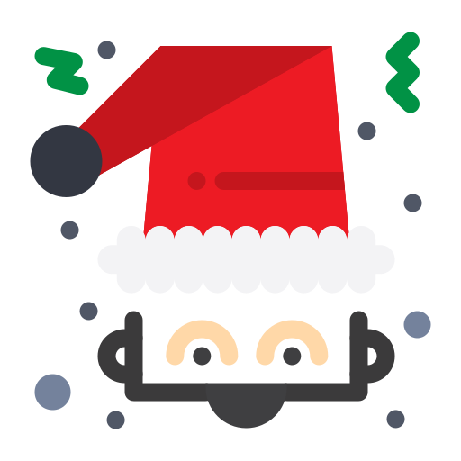 papá noel icono gratis