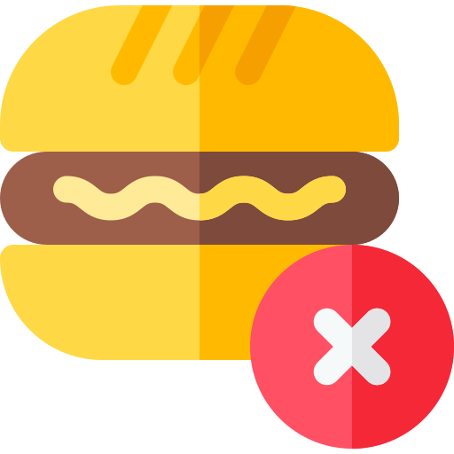 no comida rapida icono gratis