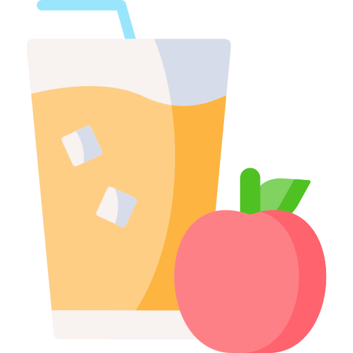 jugo de manzana icono gratis