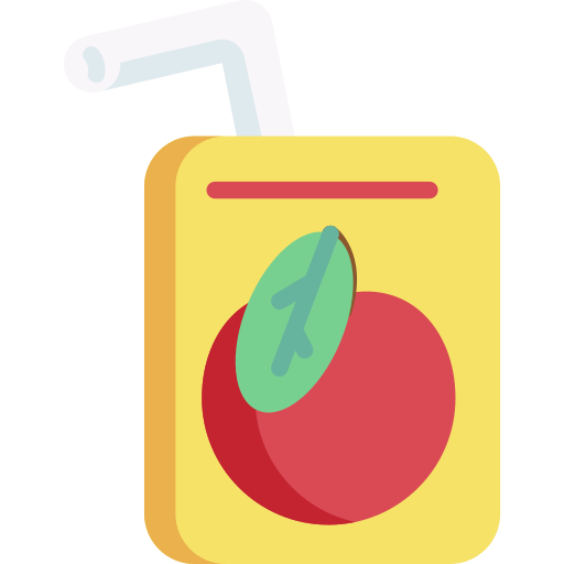 jugo de manzana icono gratis