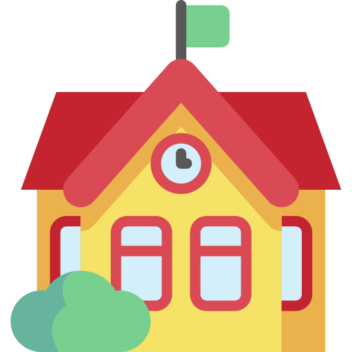 Kindergarten - Free buildings icons