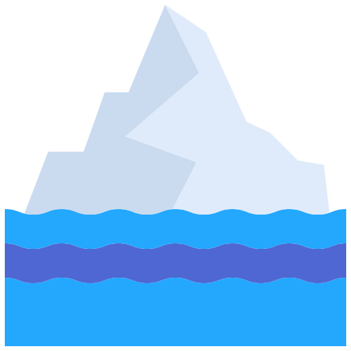 Iceberg - Free maps and location icons