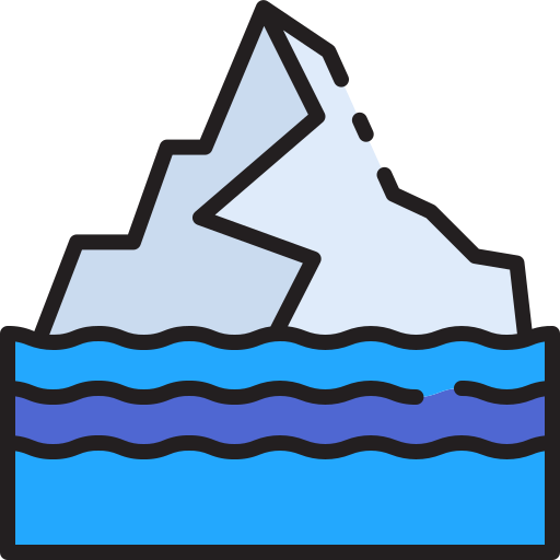 Iceberg Good Ware Lineal Color icon