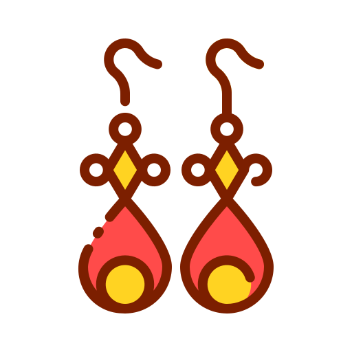 Earrings - Free commerce and shopping icons