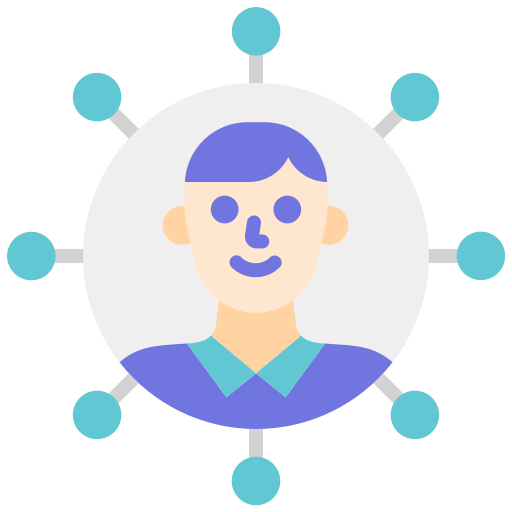 Community manager free icon Community manager free icon