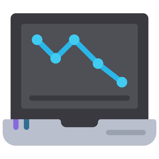 informe de datos icono gratis