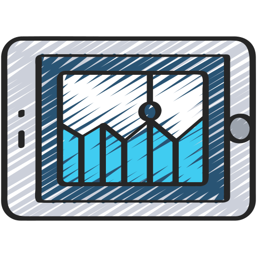 Stock market free icon