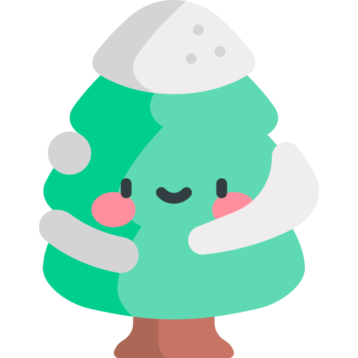 árbol de navidad icono gratis