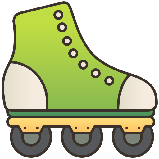 Roller skates free icon