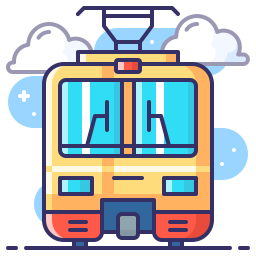 ferrocarril icono gratis