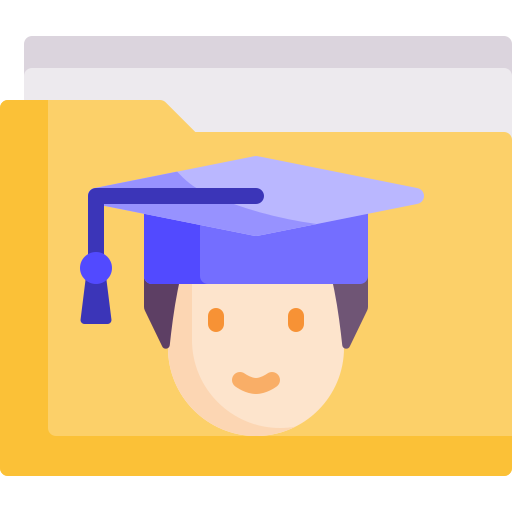 graduación icono gratis