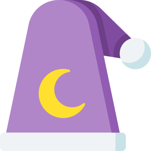 sombrero para dormir icono gratis