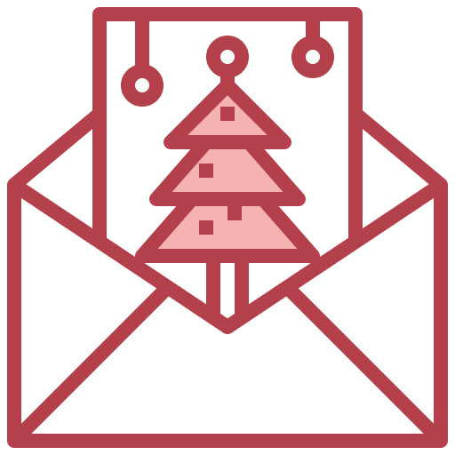 tarjeta de navidad icono gratis