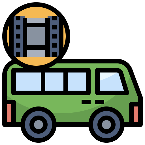 distribuição de filmes grátis ícone