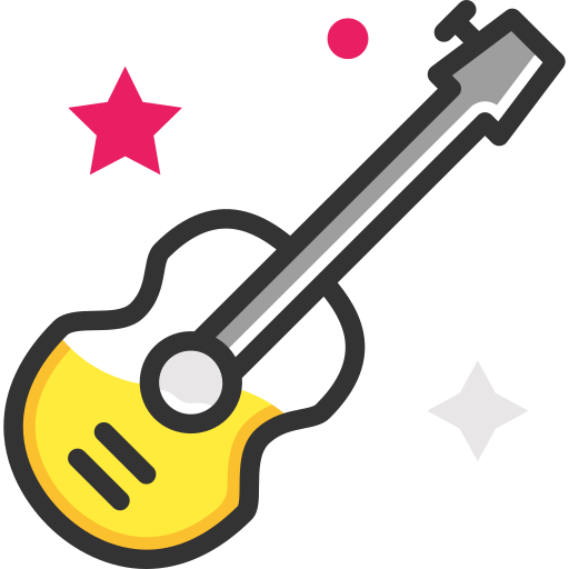 guitarra icono gratis