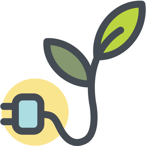 energía verde icono gratis