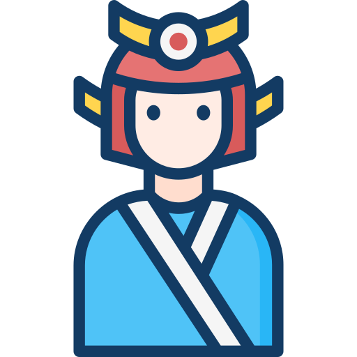 samurai icono gratis