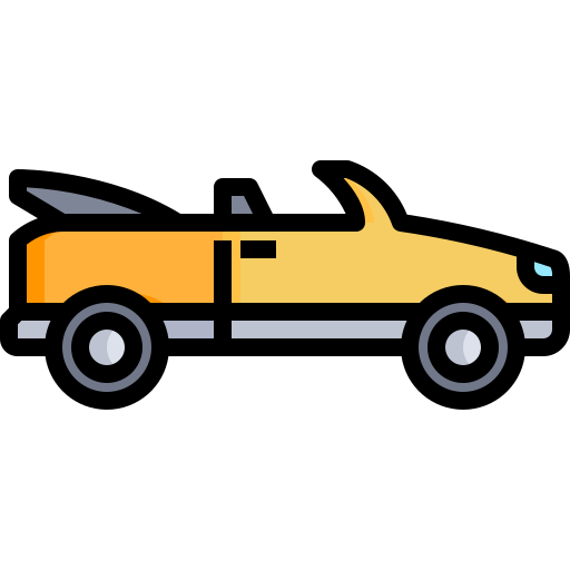 carro deportivo icono gratis