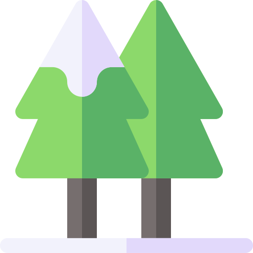 Tree Basic Rounded Flat icon