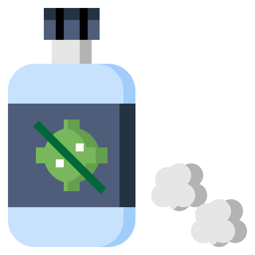 Antiseptic free icon Antiseptic free icon