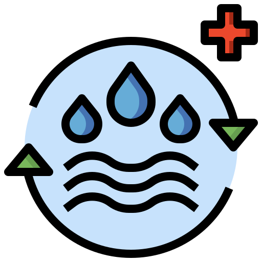 cycle de l'eau Icône gratuit
