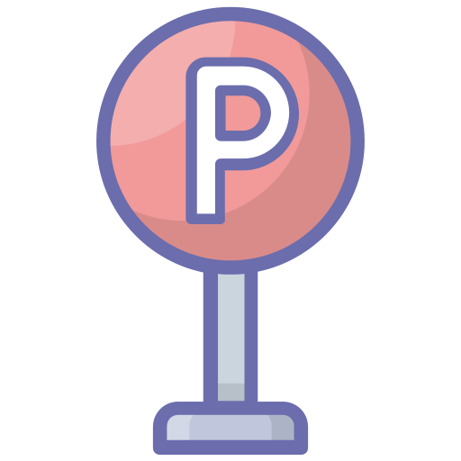 aparcamiento de coches icono gratis