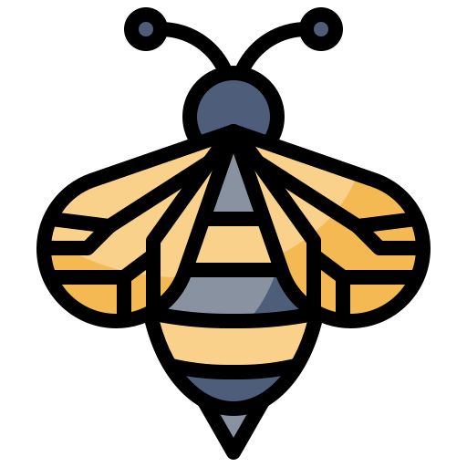 abeja icono gratis