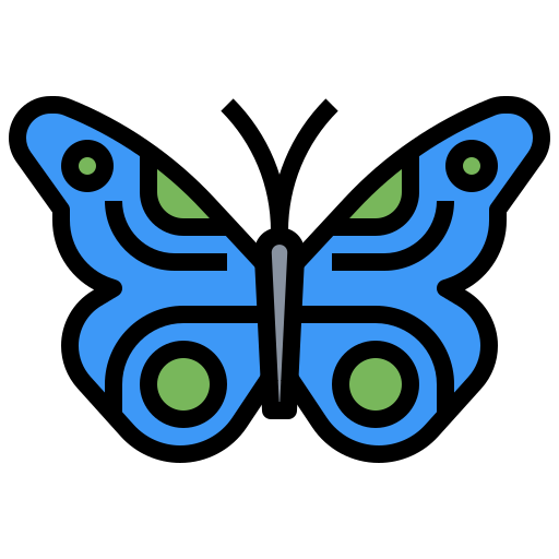 mariposa icono gratis