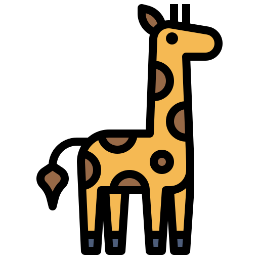 Jirafa - Iconos gratis de animales