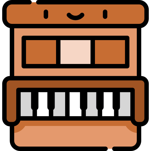 piano icono gratis